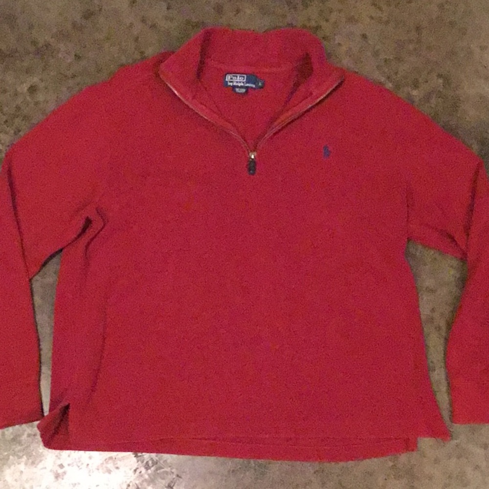 Half zip 100% Sweater